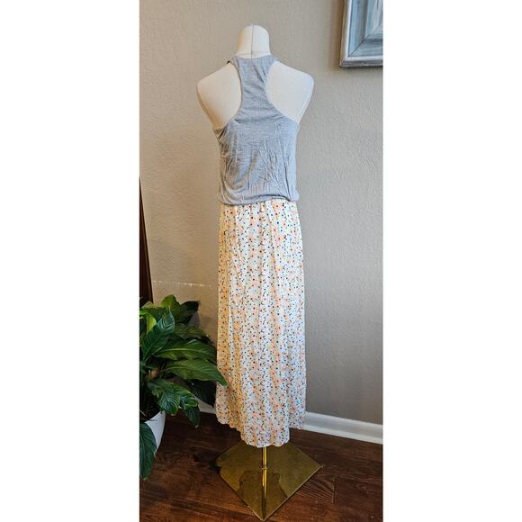 Victoria's Secret Jersey Racerback Pullover Maxi Dress Women Size XS‎ Gray Multi - Picture 3 of 5